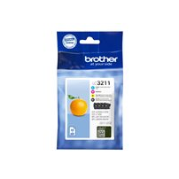 Brother LC3211 Value Pack - 4-pack - svart, gul, cyan,