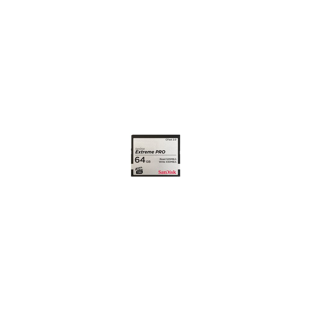 SanDisk Extreme Pro - Flash-minneskort - 64 GB - CFast 2.0