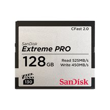 SanDisk Extreme Pro - Flash-minneskort - 128 GB - CFast 2.0