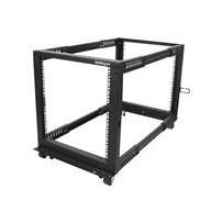 StarTech.com 12U 19-tums öppet serverrack - 4 stolpar