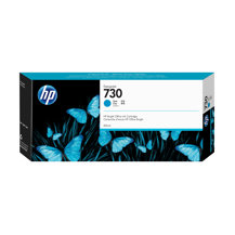 HP 730 - 300 ml - hög kapacitet - cyan - original -