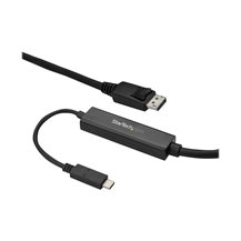 StarTech.com 9.8ft/3m USB C to DisplayPort 1.2 Cable 4K