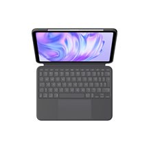 Logitech Combo Touch - Tangentbord och foliefodral - med