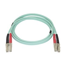 StarTech.com Aqua OM4 Duplex Multimode Fiber - 1m / 3 ft -