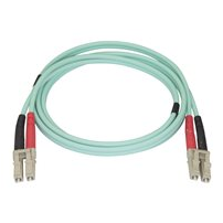 StarTech.com Aqua OM4 Duplex Multimode Fiber - 1m / 3 ft -