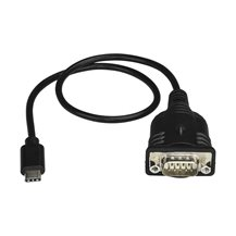 StarTech.com USB C to Serial Adapter Cable with COM Port