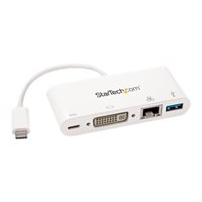 StarTech.com USB C Multiport Adapter, USB-C to DVI-D