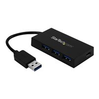StarTech.com 4 Port USB 3.0 Hub, USB Type-A Hub with 1x