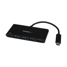 StarTech.com 4-ports USB C-hubb med 4 USB Type-A-portar