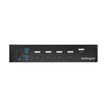 StarTech.com DisplayPort KVM-switch med 4 portar - USB 3.0