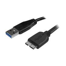 StarTech.com Slim Micro USB 3.0 kabel  3 m - USB-kabel -
