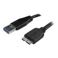 StarTech.com Slim Micro USB 3.0 kabel  3 m - USB-kabel -