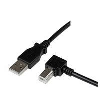 StarTech.com 3m USB 2.0 A to Right Angle B Cable Cord - 3 m