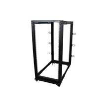 StarTech.com 25U-serverrack med öppen ram - 4 stolpar