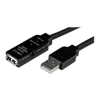 StarTech.com 25 m aktiv USB 2.0-förlängningskabel - M/F -