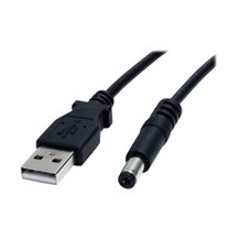 StarTech.com 2m USB to Type M Barrel Cable - USB to 5.5mm