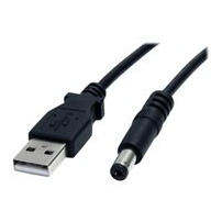 StarTech.com 2m USB to Type M Barrel Cable - USB to 5.5mm