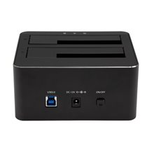 StarTech.com Dual-Bay USB 3.0 to SATA Hard Drive Docking