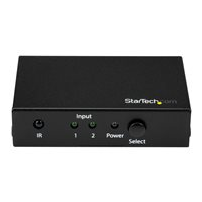 StarTech.com HDMI-switch med 2 portar - 4K 60 Hz -