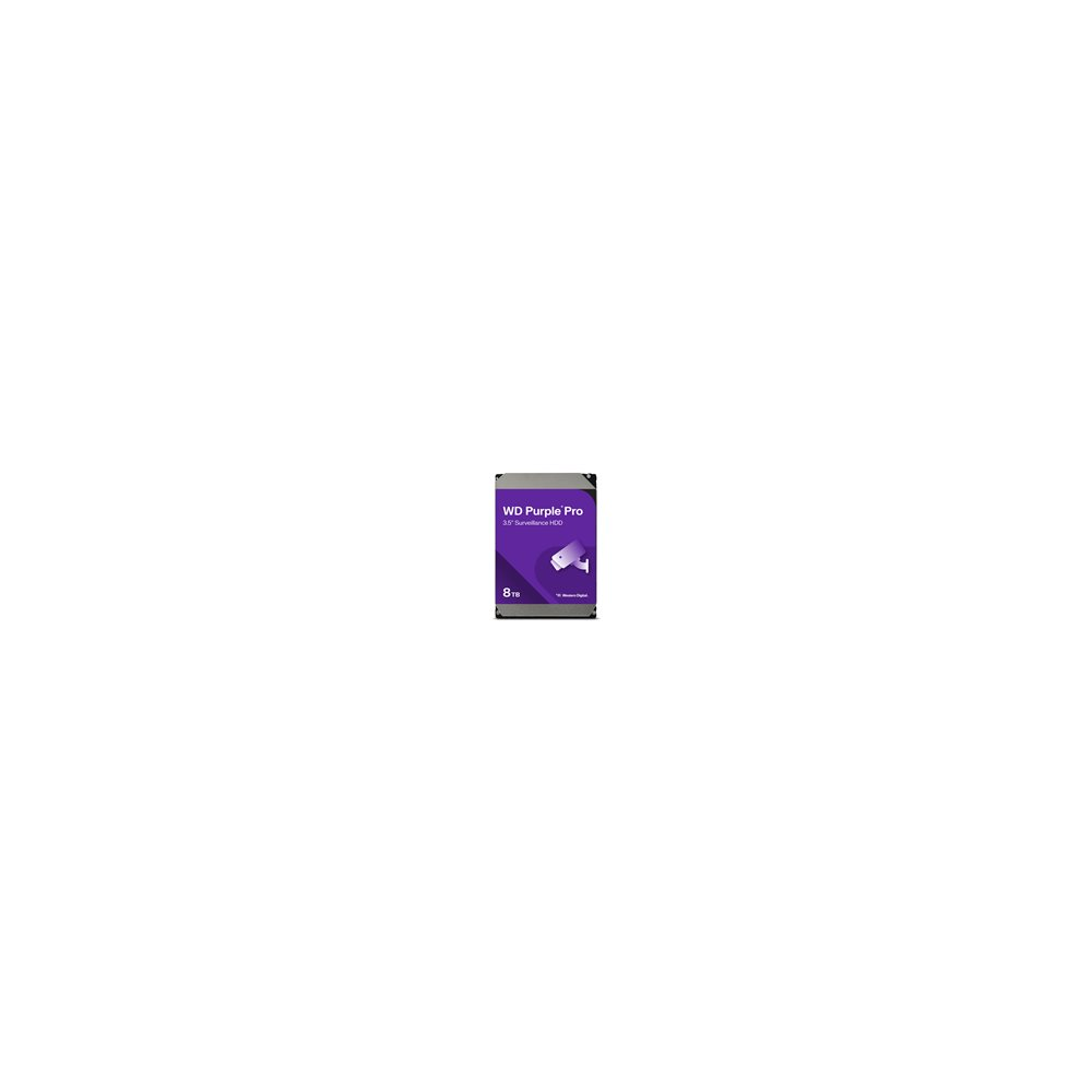 WD Purple Pro WD8002PURP - Hårddisk - 8 TB - övervakning,