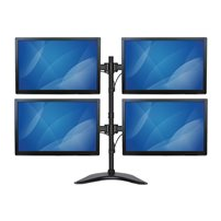 StarTech.com Skrivbordsstativ för fyra skärmar - ledad -