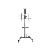 StarTech.com TV-vagn - höjdjusterbar - låsbara hjul - Vagn