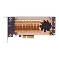 QNAP QM2-2P-244A - Kontrollerkort - PCIe - låg profil -