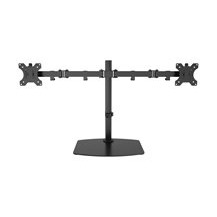 VISION Freestanding Dual Monitor Desk Stand - LIFETIME