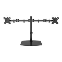 VISION Freestanding Dual Monitor Desk Stand - LIFETIME
