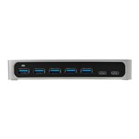 StarTech.com USB C-hubb med 7 portar och med
