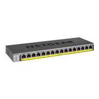 NETGEAR GS116PP - Switch - ohanterad - 16 x 10/100/1000