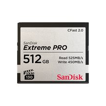 SanDisk Extreme Pro - Flash-minneskort - 512 GB - CFast 2.0