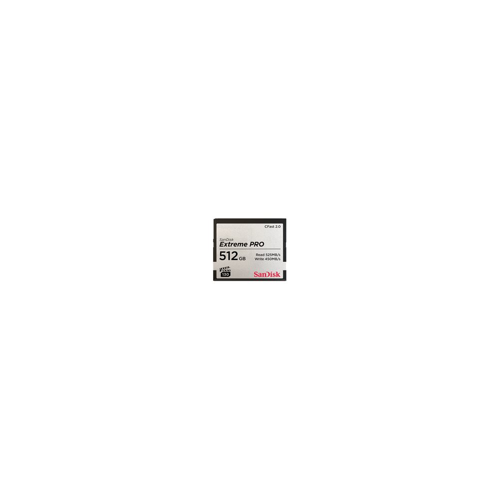 SanDisk Extreme Pro - Flash-minneskort - 512 GB - CFast 2.0