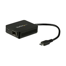StarTech.com USB-C till fiberoptik-omvandlare - Öppen SFP -