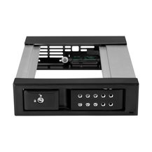 StarTech.com 5.25" to 3.5" Trayless Hard Drive Hot Swap Bay
