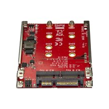 StarTech.com Dual-Slot M.2-enhet till SATA-adapter för 2,5"