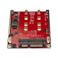 StarTech.com Dual-Slot M.2-enhet till SATA-adapter för 2,5"
