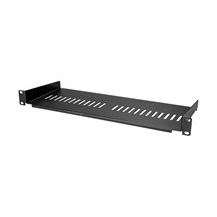 StarTech.com 1U Vented Server Rack Cabinet Shelf, 7in Deep
