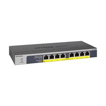 NETGEAR GS108LP - Switch - 8 x 10/100/1000 (PoE+) -