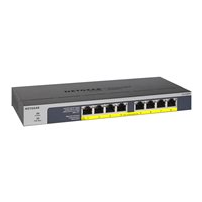 NETGEAR GS108LP - Switch - 8 x 10/100/1000 (PoE+) -