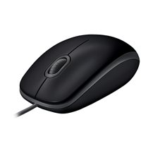 Logitech B110 Silent - Mus - höger- och vänsterhänta -