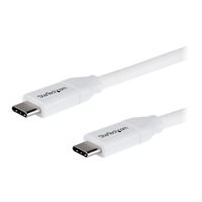 StarTech.com USB C to USB C Cable - 6 ft / 2m - 5A PD - M/M