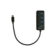 StarTech.com 4 Port USB C Hub, USB-C to 4x USB 3.0 Type-A