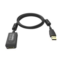 VISION installation-grade USB 2.0 active extension cable -