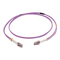 C2G 2m LC/LC OM4 LSZH Fibre Patch - Purple - Patch-kabel -