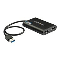 StarTech.com USB 3.0 till Dual DisplayPort-adapter - 4K 60