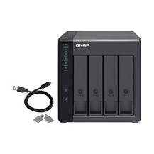 QNAP TR-004 - Hårddiskarray - 0 TB - 4 fack (SATA-300) -