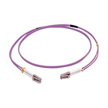 C2G 1m LC/LC OM4 LSZH Fibre Patch - Purple - Patch-kabel -