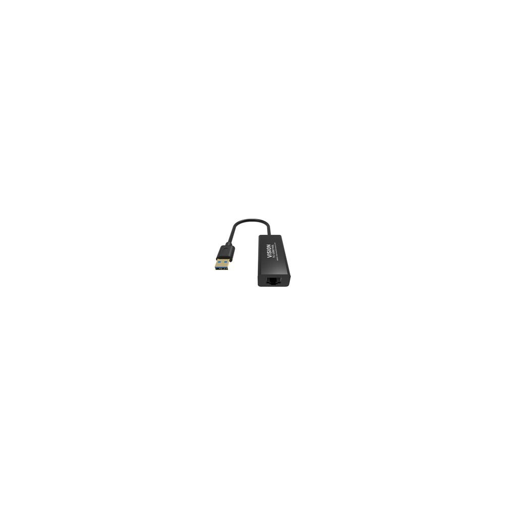 VISION Professional installation-grade USB-A to RJ45