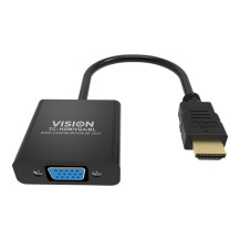 VISION Professional installation-grade HDMI to VGA adaptor